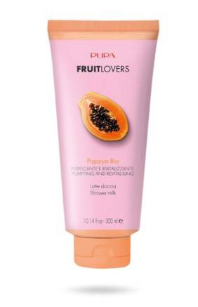 Pupa Fruit Lover Papaya Bio, Shower Milk, 300ml